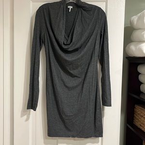 Splendid grey cowl neck dress/ tunic in small